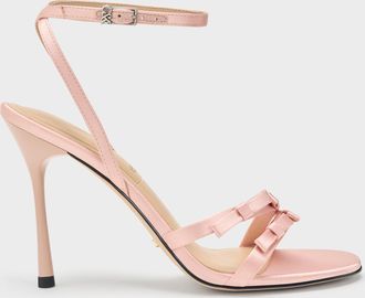 Charles & Keith Jessy Bow Stiletto Sandals