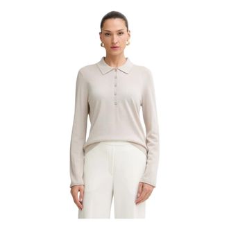 Marc O'Polo Long Sleeve Tops - Tops - Mujer - Beige - M