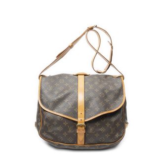 Louis Vuitton Pre-owned Womens Saumur GM Shoulder Bag - Brown - One Size