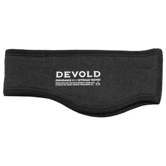 Devold Endurance Merino Headband Stirnband - Unisex | schwarz