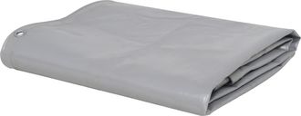 vidaXL Lona 650 G/m&sup2; 2,5x3,5 M Gris Vidaxl