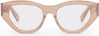 Celine Acetate Cat-Eye Eyeglasses - Pink