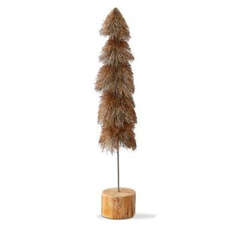 Tag Large Taupe Sisal Tree Holiday Decorative Sculpture for Christmas in Brown at Nordstrom