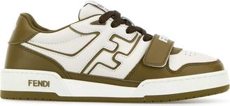 Fendi Two-tone Leather Fendi Match Sneakers