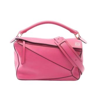 Loewe Pre-owned Handbags, female, Pink, Size: ONE SIZE Pre-owned Handbag