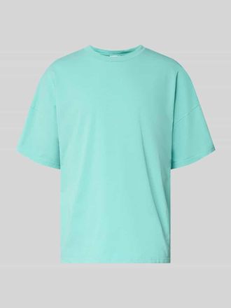 American Vintage American Vintage T-Shirt mit geripptem Rundhalsausschnitt Modell FIZVALLEY in Mint, Gr&ouml;&szlig;e M/L