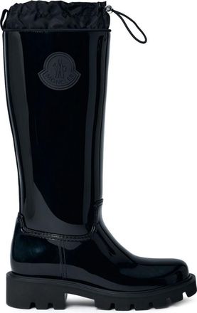 Moncler Black Logo Boots