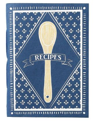 Matr Boomie Matr Boomie Khaana Navy 5X7 Recipe Journal