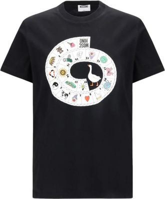 Moschino T-shirts en polos - Heren - T-shirts - Zwart - XL - Nylon - Tops