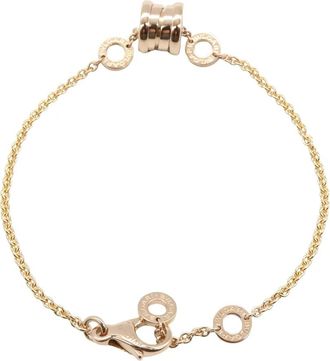 Bulgari 18K rose gold B-zero 1 bracelet - women - 18kt Rose Gold - One Size - Pink
