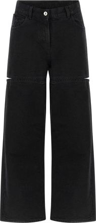 The Attico Dames, Jeans, Zwart, Maat: W27 Katoen