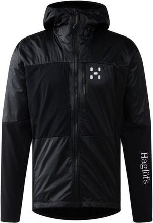 Hagl&ouml;fs Nallo Touring Hybrid Mid Fleecejacke f&uuml;r Herren | schwarz