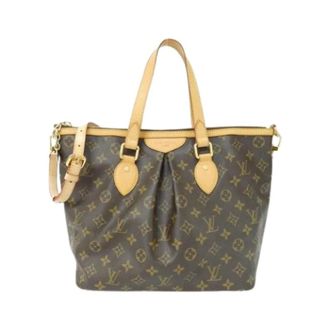 Louis Vuitton Pre-owned Handbags, female, Brown, Size: ONE SIZE Pre-owned Canvas Tote Bag