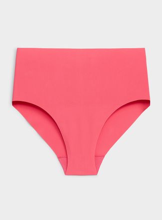 Miiyu Womens Laser-cut high-waist cheeky panty Recycled nylon