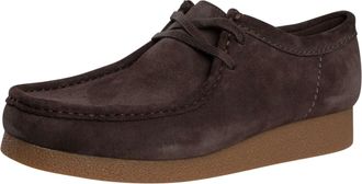 Clarks Mens Wallabeeevo -, Dark Brown Suede, 8.5 UK