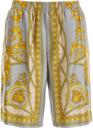Versace Silk Bermuda Shorts cup Of