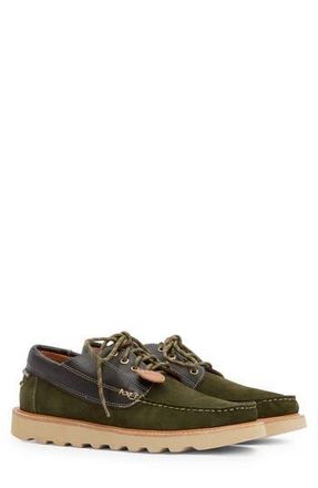 Barbour x Wildbunch Southfield Derby in Green/brown at Nordstrom Rack, Size 11