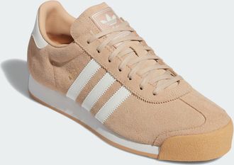 adidas Originals Unisex Samoa Trainers - Beige Leather - Size UK 3.5