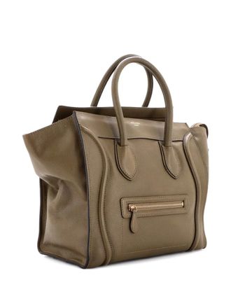 Celine Luggage Bag Grainy Leather Mini tote bag - Green