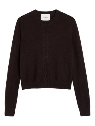 Lisa Yang Wilona cashmere cardigan - women - Cashmere - 1 - Brown