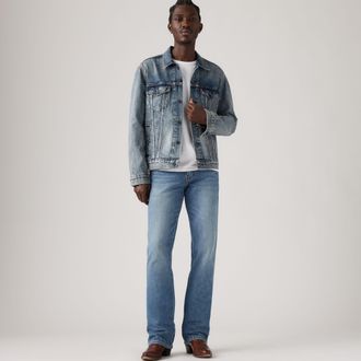 Levi's 537 Western Bootcut Jeans - Mens - 29X32 - Medium Wash / Throw The Lasso