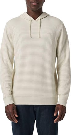 Travis Mathew Thick as Thieves Stripe Hoodie in Birch at Nordstrom, Size Xx-Large