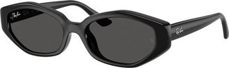 Ray-Ban RB4473D Asian Fit 667787 Mens Sunglasses Black Size 56
