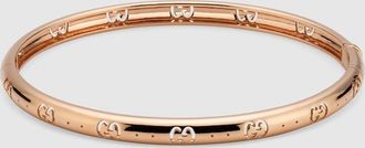Gucci Icon 18k GG Bracelet, Rose Gold, Rose Gold