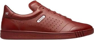 Bally Winner-Fo Leather Low-Top Sneakers, Brand Size 6 ( US Size 7 )