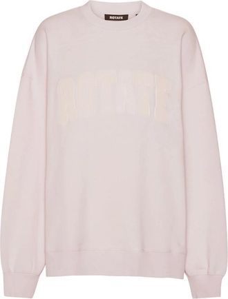 Rotate Heavy Crewneck - Dames - Sweatshirts - Roze - S - Katoen - Hoodies & sweatvesten