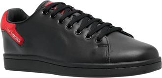 Raf Simons Mens Orion Low Top Sneakers In Black
