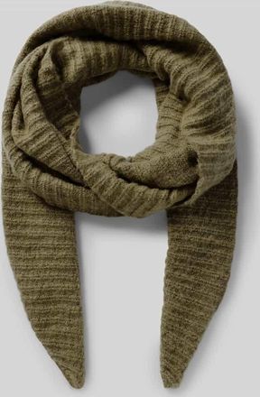 Pieces Schal aus Rippstrick Modell PYRON in Gruen, Größe 1