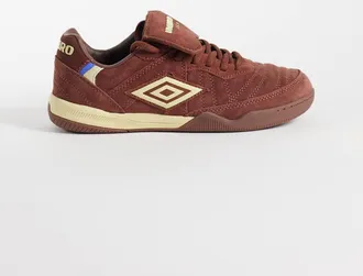 Umbro Speciali scamosciate marroni e bianche-Marrone