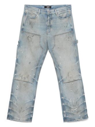 Amiri straight-leg jeans - men - Polyester/Cotton/Cotton - 30 - Blue