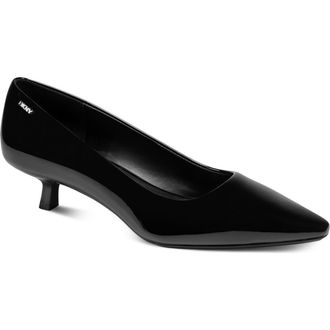 DKNY Noreen Kitten Heel Pump in Black at Nordstrom, Size 8.5
