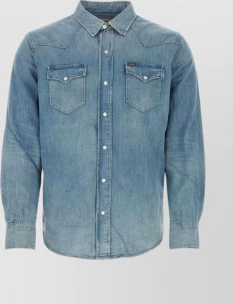 Polo Ralph Lauren shirt denim collar button-down