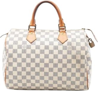 Louis Vuitton Pre-owned Handbags, female, White, Size: ONE SIZE Pre-owned Speedy 30