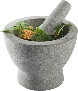 GEFU Gefu Mortero Crunchy De Granito Gris 17 Cm