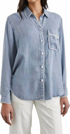 Rails Saya Shirt In Cloud Wash