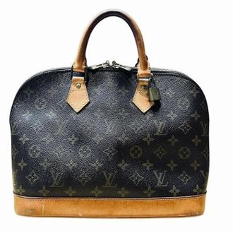 Louis Vuitton Pre-owned Handbags, female, Brown, Size: ONE SIZE Pre-owned Alma Monogram Handbag