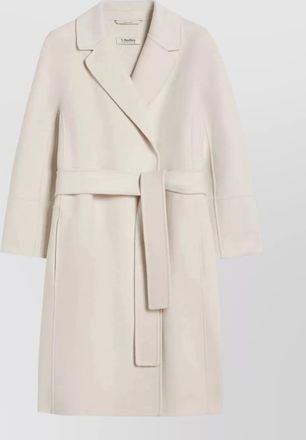 Max Mara arona longline coat belted waist lapels