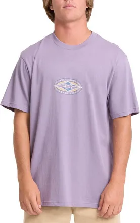 Billabong Rotor Diamond Logo Graphic T-Shirt in Purple Ash at Nordstrom, Size Xx-Large