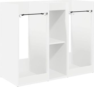 vidaXL Golf Cabinet Plain White 102 x 45 x 85.5 cm vidaXL