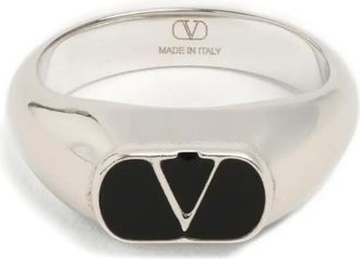 Valentino Garavani VLogo Signature ring - Silver