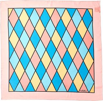 Valentino Rhombelle Silk Scarf