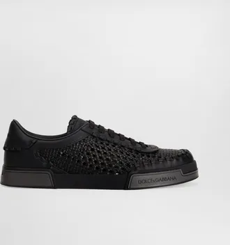 Dolce & Gabbana Portofino Yacht Shoes - Man Lace-ups Black 39.5