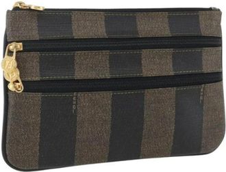 Fendi Pre-owned Clutches, female, Multicolor, Size: ONE SIZE Pre-owned Plastic Pouches