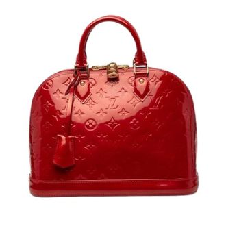 Louis Vuitton Pre-owned Handbags, female, Red, Size: ONE SIZE Pre-owned Alma Handbag
