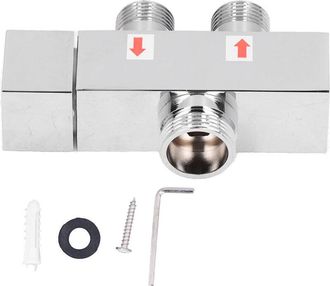 OEM V&aacute;lvula Desviadora De Ducha, G1/2in Para Cocina/hogar, Lat&oacute;n Inoxidable