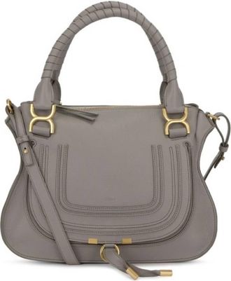 Chloé Medium Marcie Bag In Grained Leather